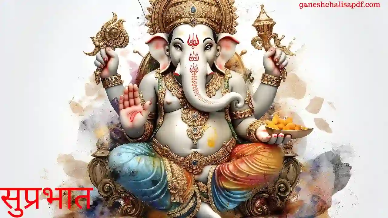 good morning ganesh ji images